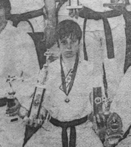 James Welsh Young Black Belt